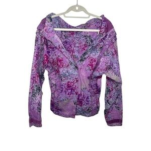 Vintage Purple and Pink Women's Top